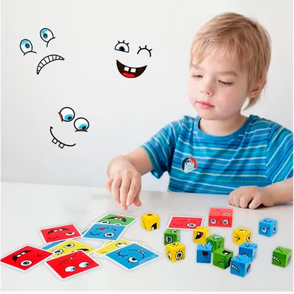 Juego Puzzle Rompecabezas Bloques Face