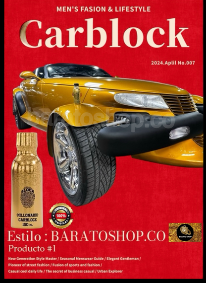 CARBLOCK PERFUME PREMIUM PARA CARROS