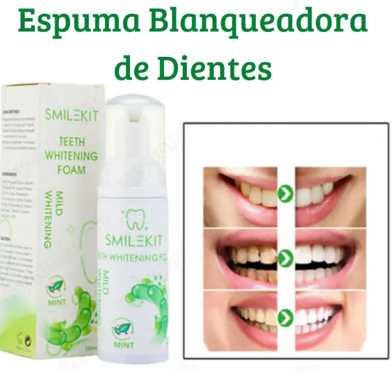 Smilekit Espuma Blanqueadora Dental