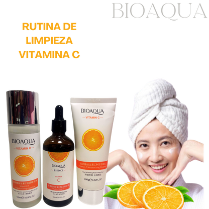 RUTINA DE LIMPIEZA VITAMINA C